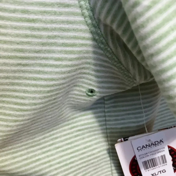 Canada Weathergear NWT Striped Short Sleeves Shirt Men XL - Picture 8 of 12